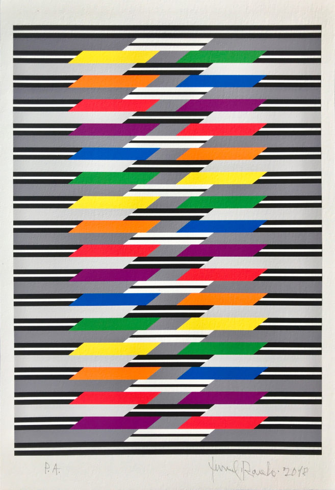 <em>Fragmentación de la Luz y el Color</em>, 2018