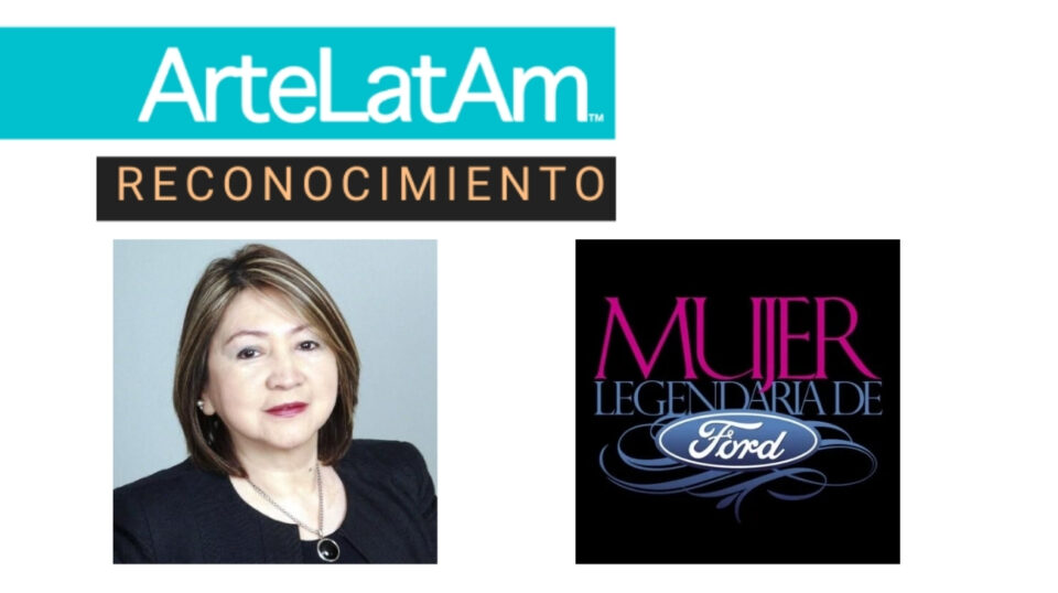 Reconocimiento a Presidenta de ArteLatAm Sylvia Mata
